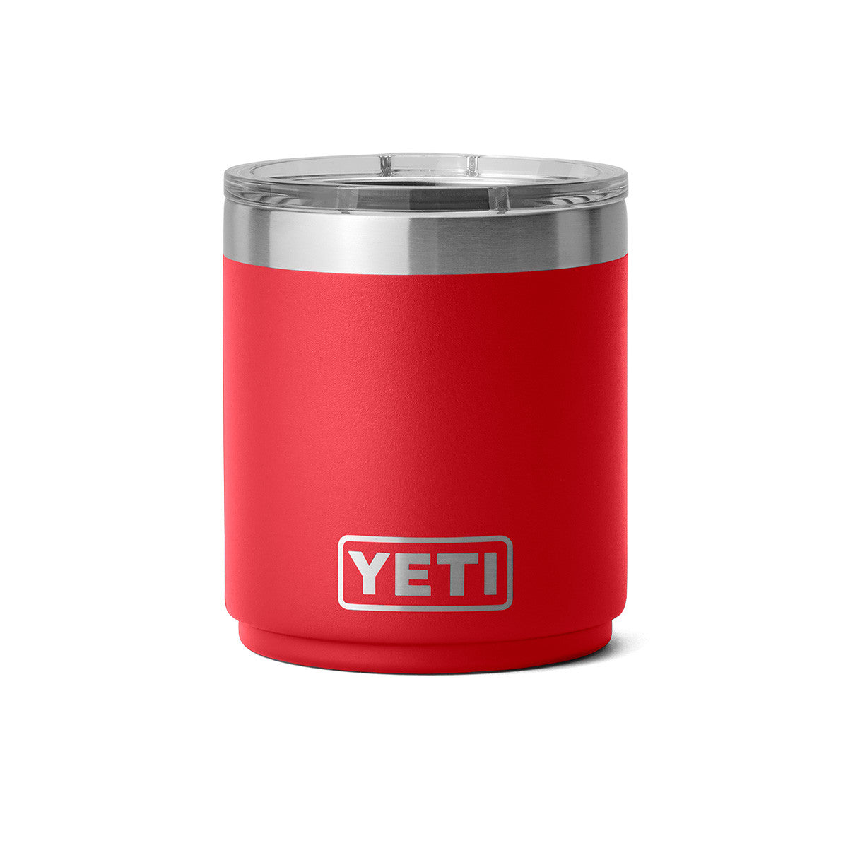 Yeti Rambler 10 oz. Stackable Lowball 2.0 Image in Rescue Red