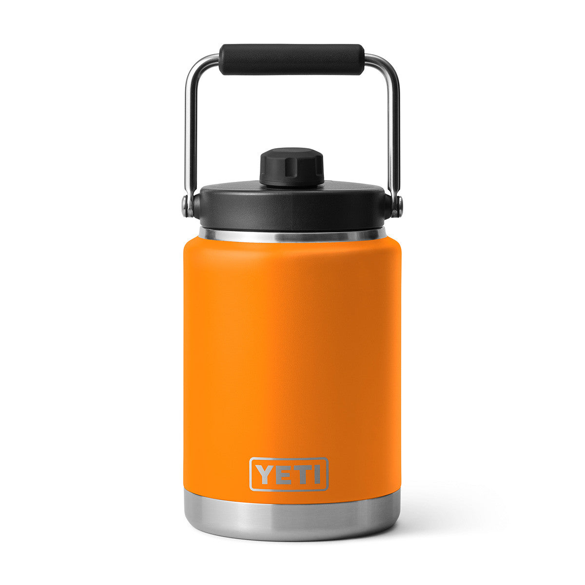 Yeti Rambler Half Gallon Jug Image in King Crab Orange