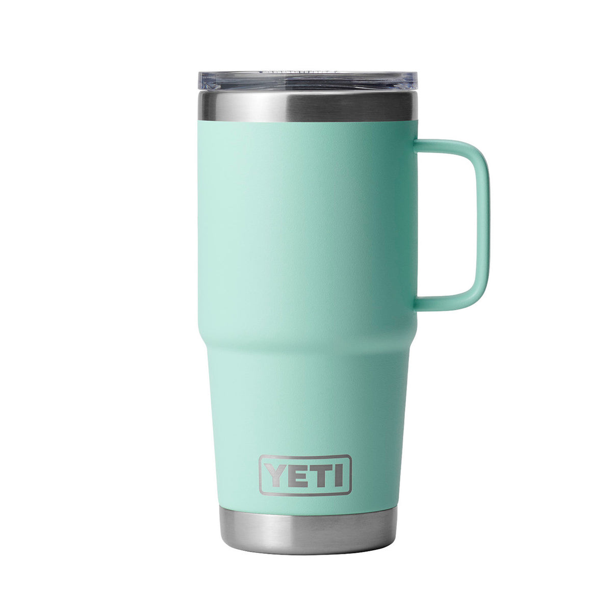 Rambler 20 oz. Travel Mug with Stronghold Lid Image in Seafoam