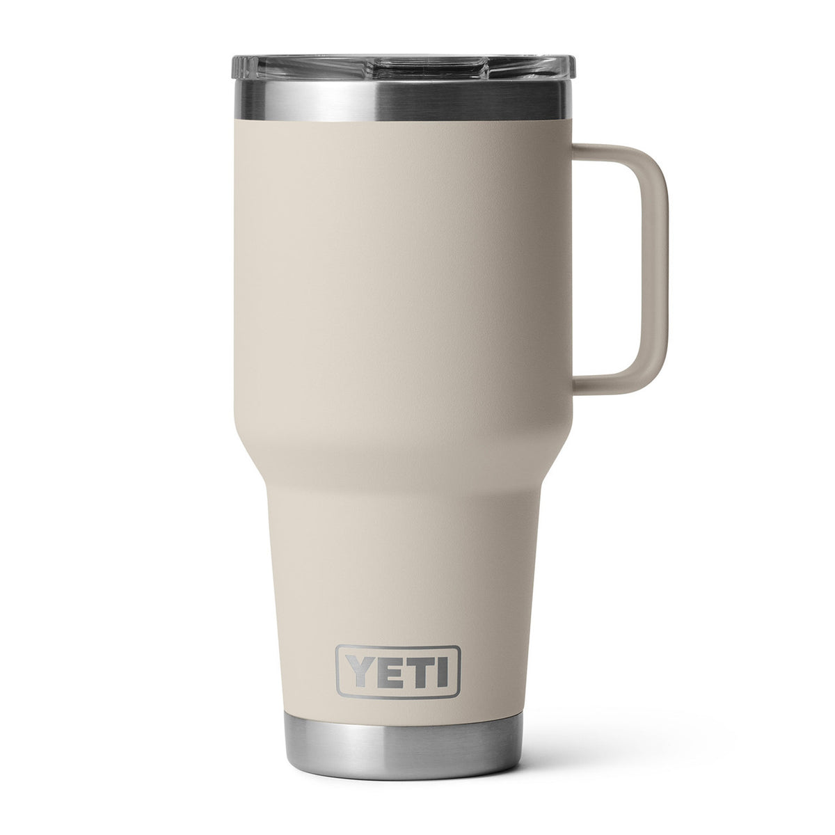 Yeti Rambler 30 oz. Travel Mug with Stronghold Lid Image in Cape Taupe