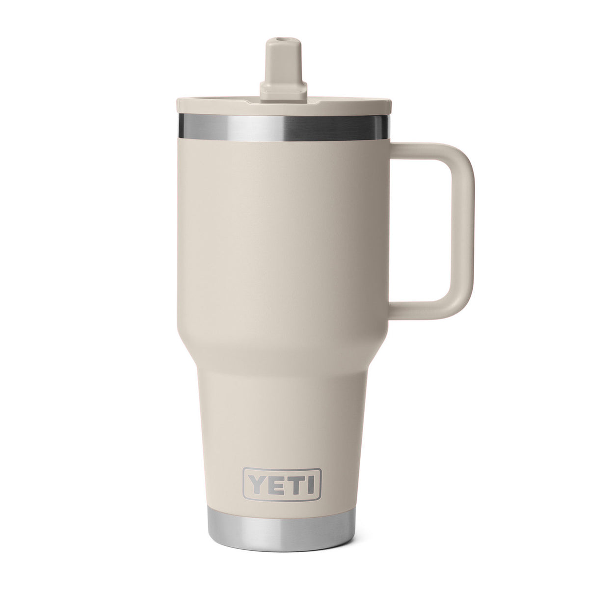 Image of the Yeti Rambler 30 oz. Travel Straw Mug with Color-Matched Straw Lid in Cape Taupe
