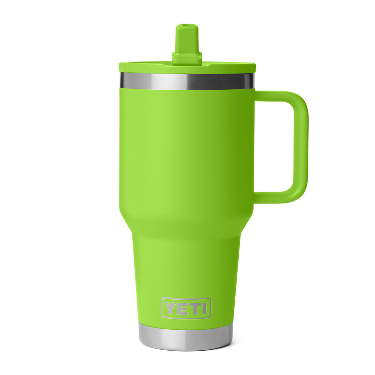 Image of the Yeti Rambler 30 oz. Travel Straw Mug with Color-Matched Straw Lid in Venom