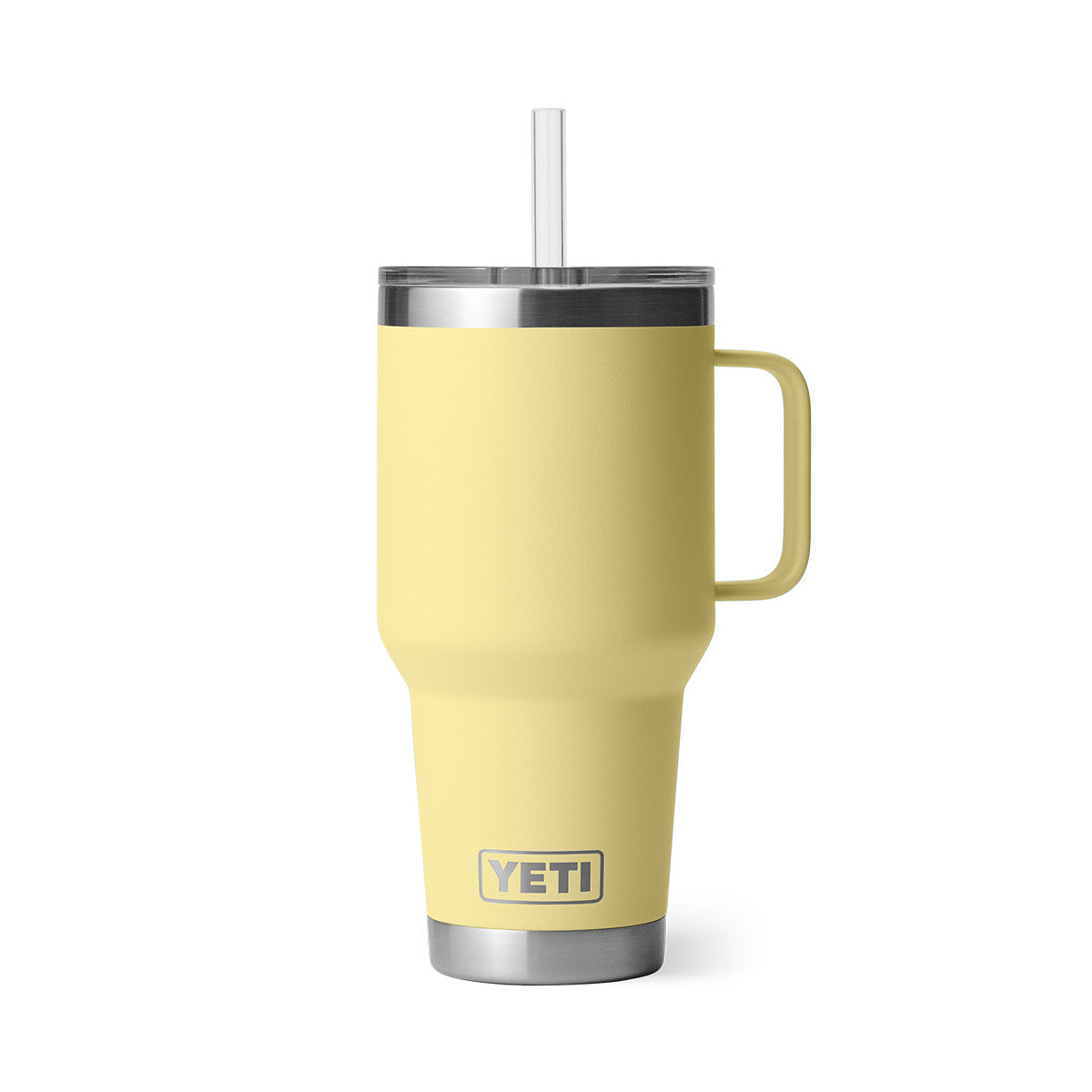 Yeti Rambler 35 oz. Mug with Straw Lid Image in Daybreak Yellow