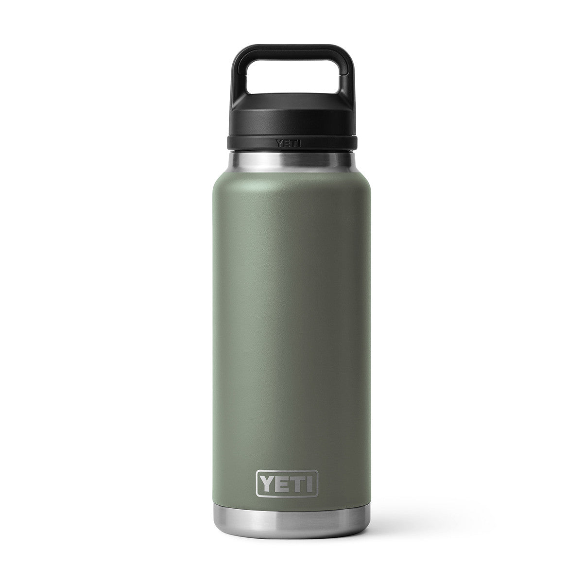 Rambler 36 oz. Water Bottle with Chug Cap Image in Camp green