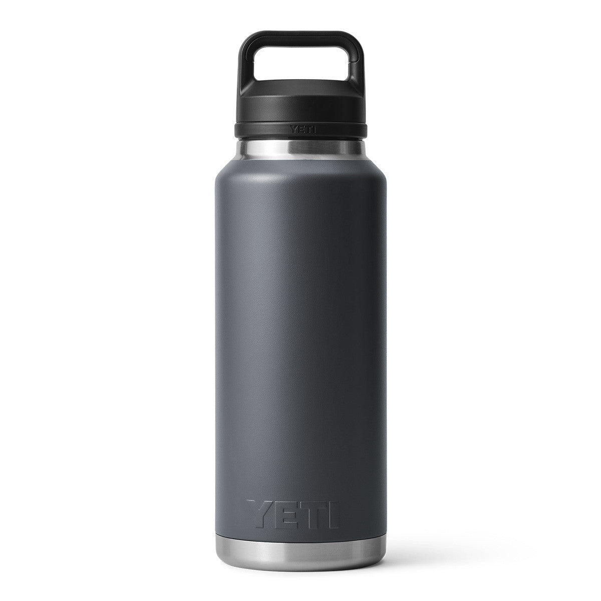 Yeti Rambler 46 oz. Water Bottle With Chug Cap Image in Charcoal
