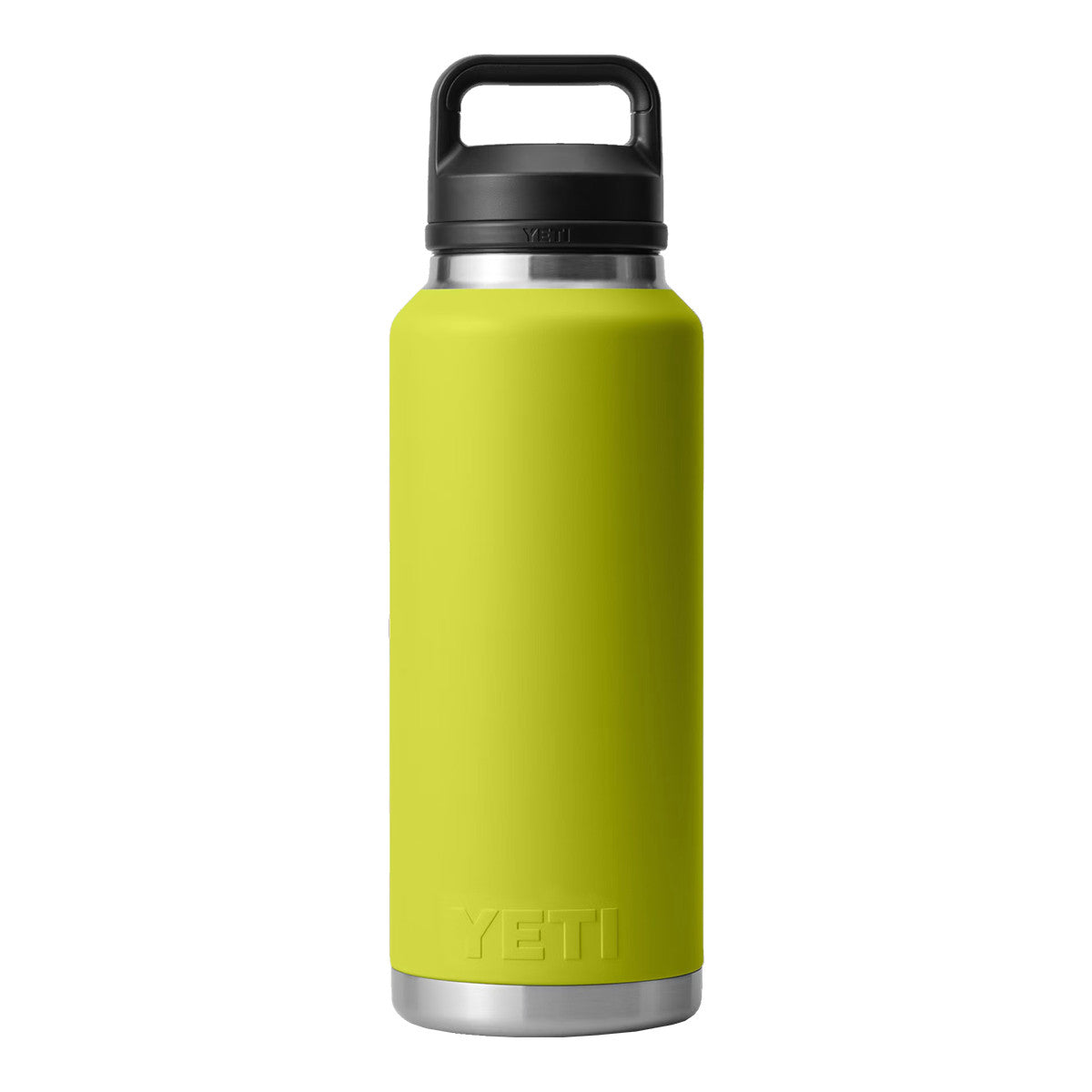 Yeti Rambler 46 oz. Water Bottle With Chug Cap Image in Chartreuse