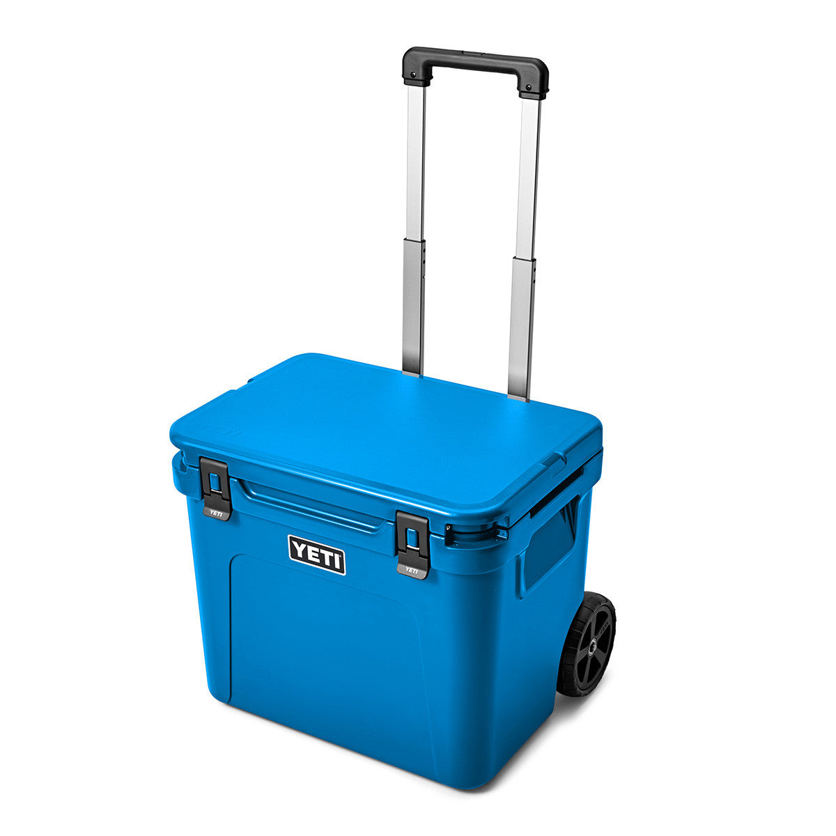 Yeti Roadie 60 Wheeled Cooler Image in Big Wave Blue