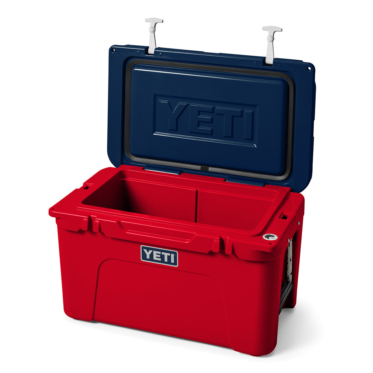 Yeti Tundra 45 Hard-Sided Cooler Open Image.