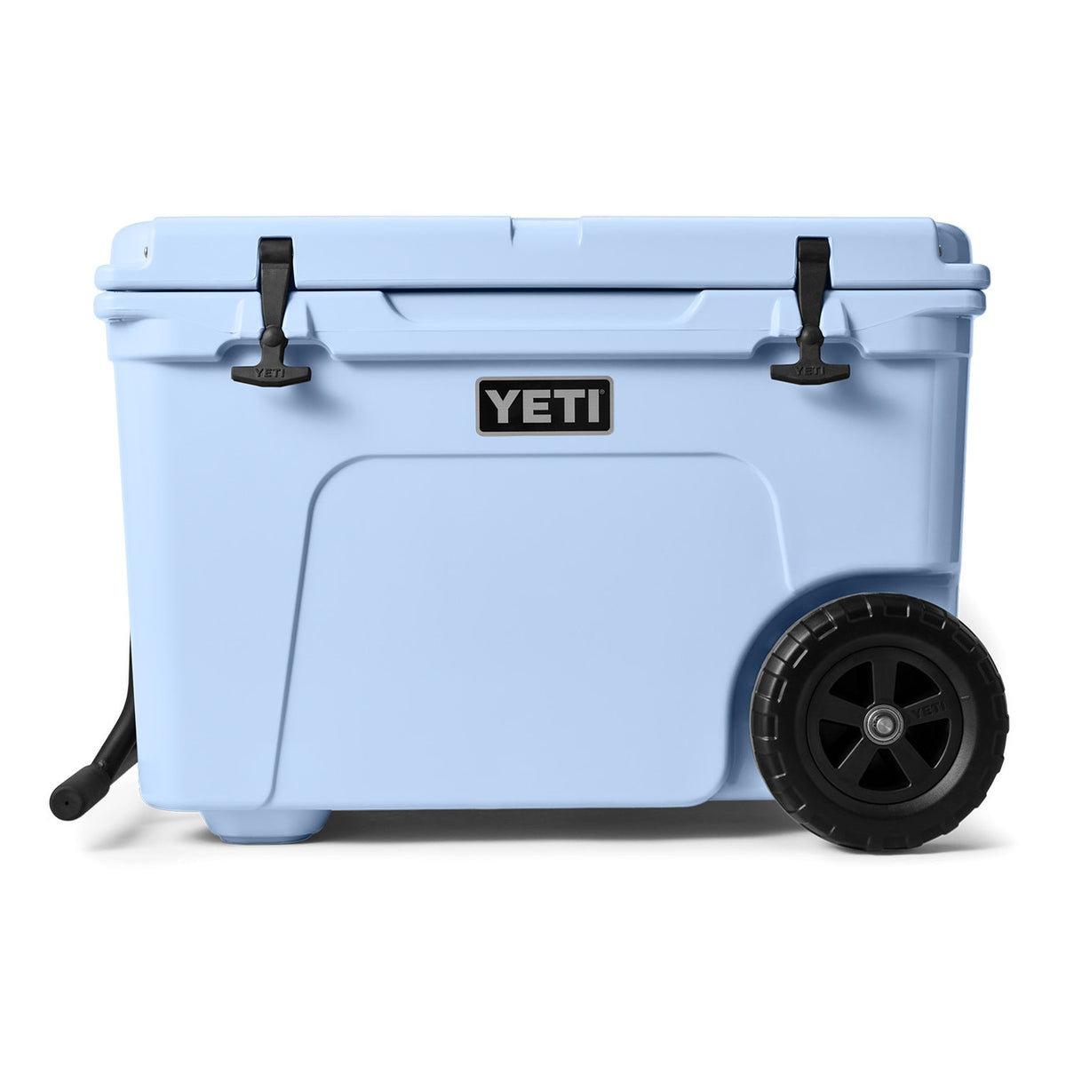Yeti Tundra Haul Wheeled Cooler Image in Big Sky Blue
