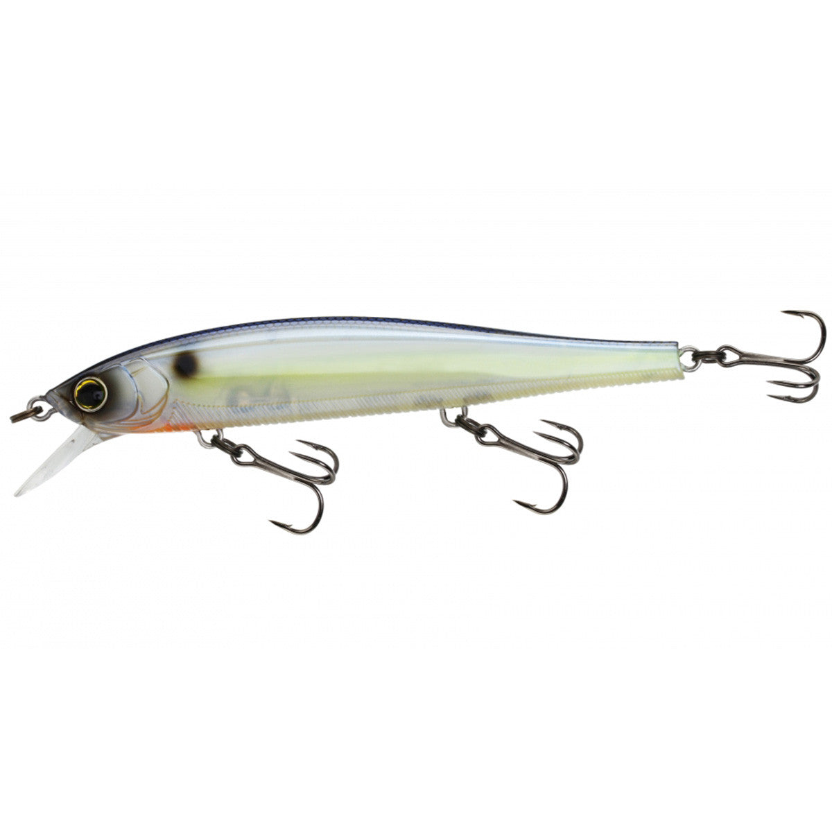 Image of the Yo-Zuri 3DB Jerkbait 110 in Ghost Sexy Shad