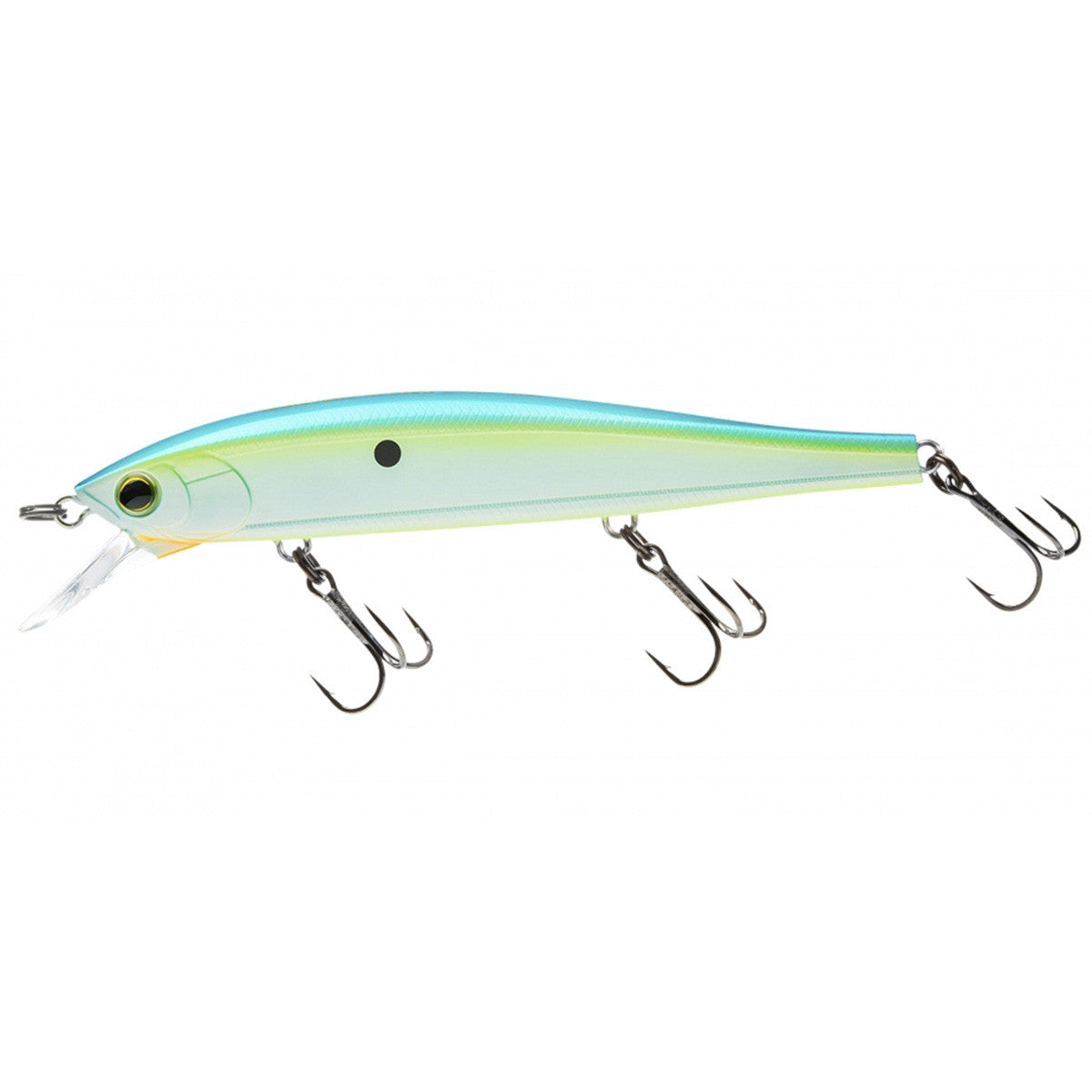 Image of the Yo-Zuri Hardcore Minnow Flat 110 in Citrus Shad