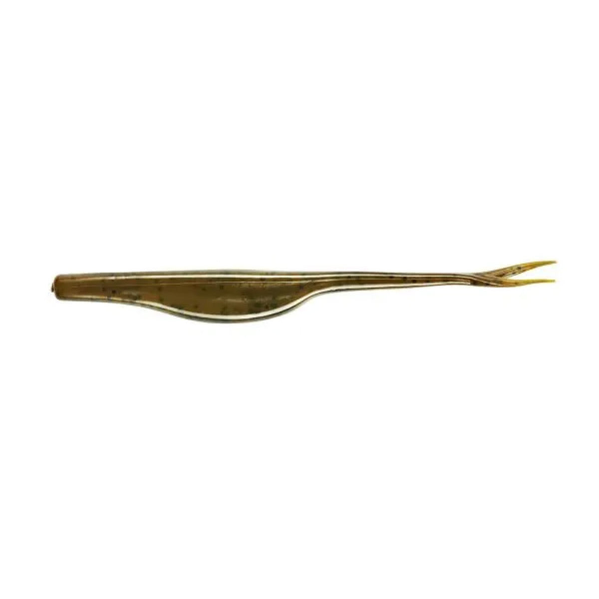 YUM Break'n Shad 5", 10 Pack - Green Pumpkin