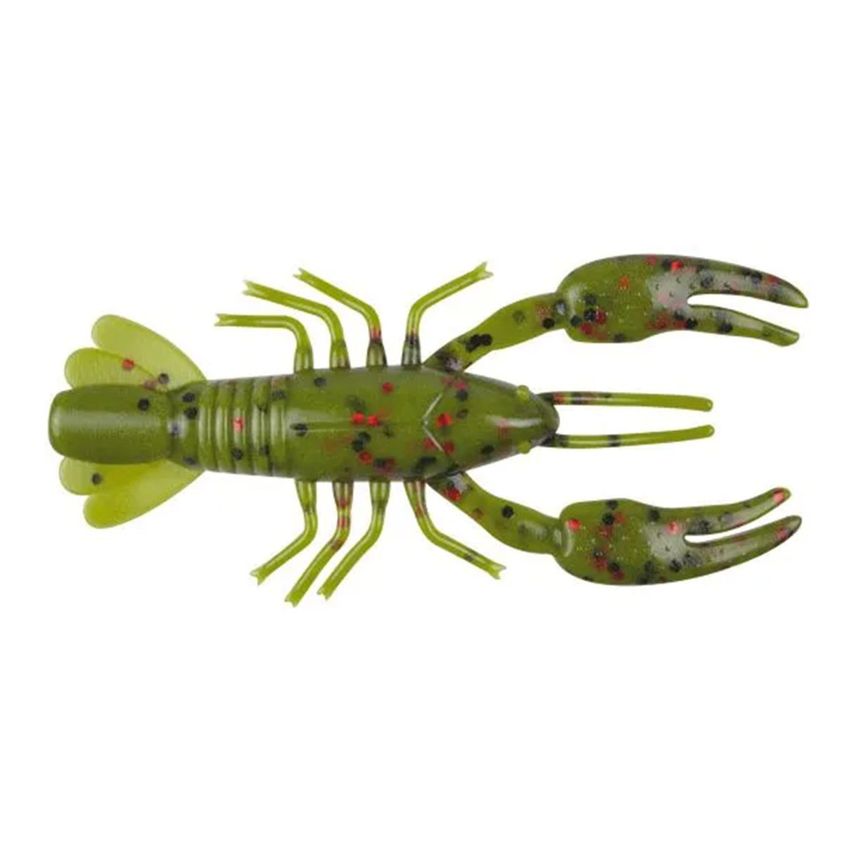 YUM Ned Craw 2", 8 Pack - Soft Watermelon Red