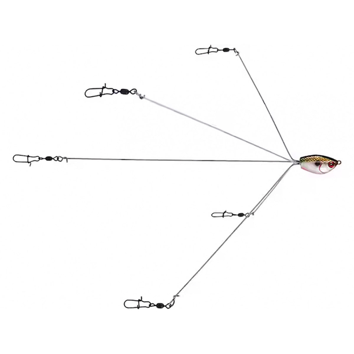 YUM Yumbrella Ultra Light 5 Wire No Rattle Umbrella Rig
