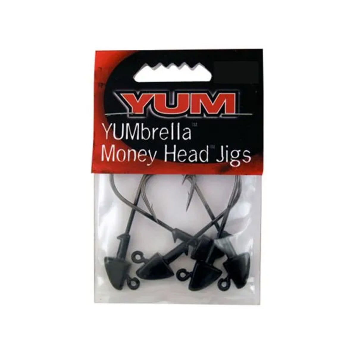 YUM YUMbrella Moneyhead Jig, 5 Pack