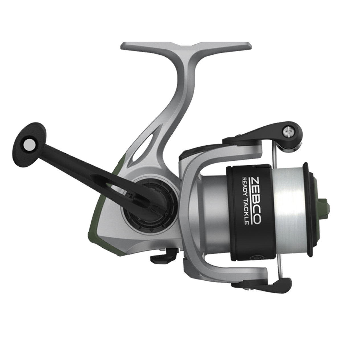 Zebco Ready Tackle Trout 10sz 6'0" 2pc Ultra Light Spinning Combo with Trout Magnet Tackle