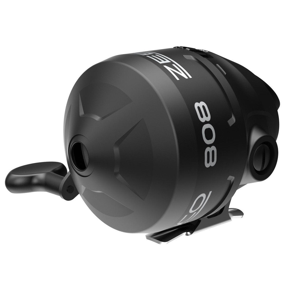 Left Side Image of the Zebco 808 Spincast Reel.