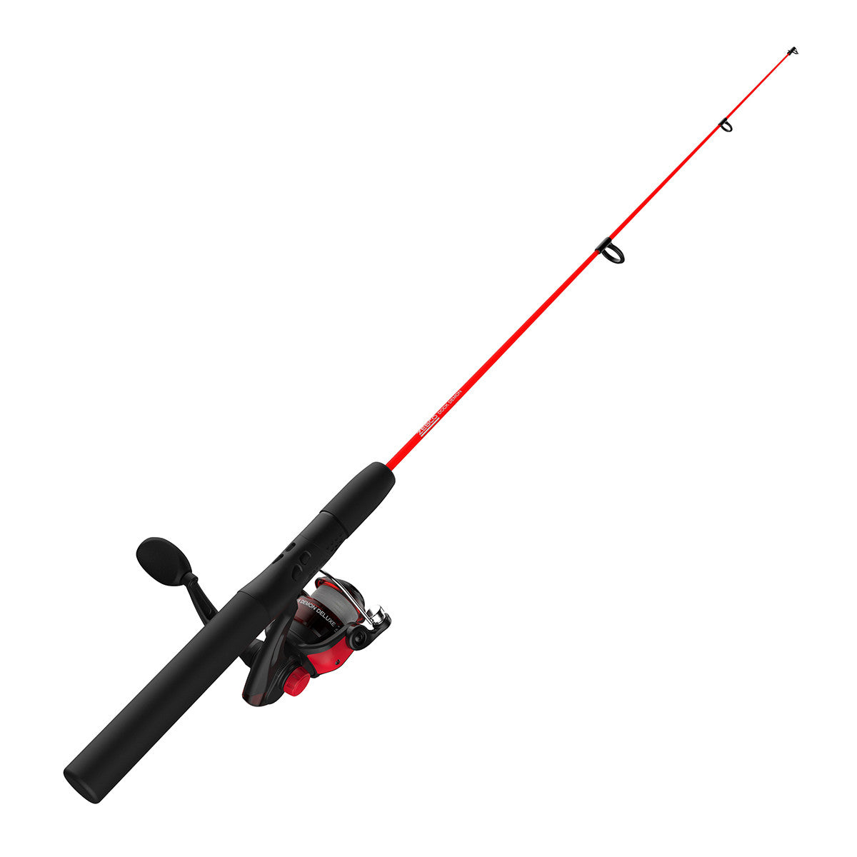 Zebco Dock Demon Red 30" 1 Piece Spinning Rod and Reel Combo