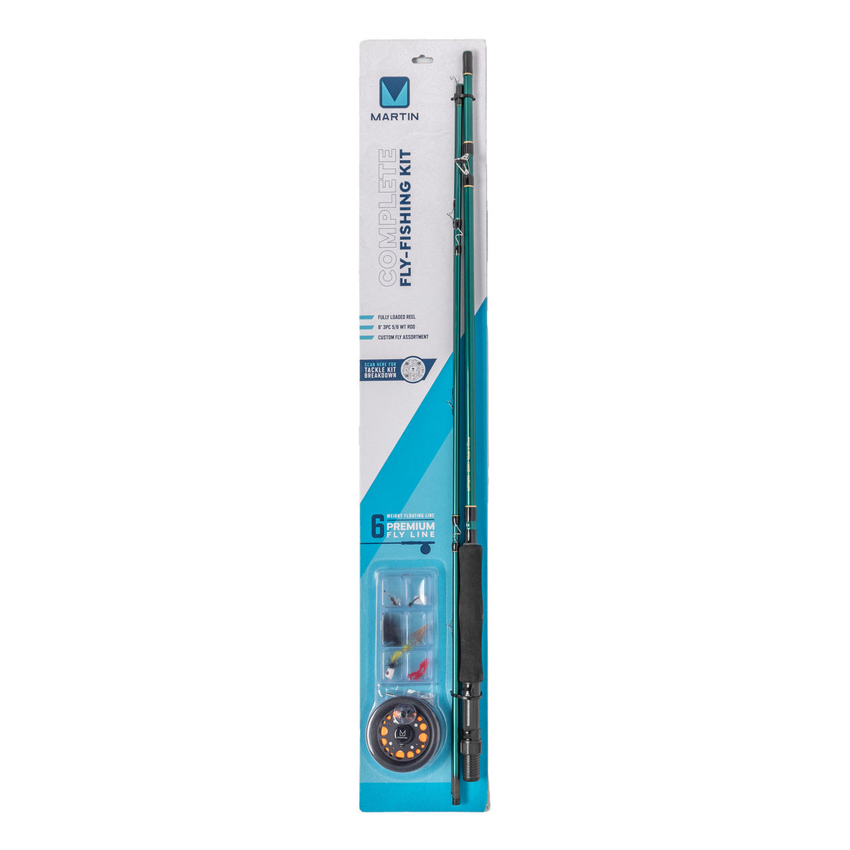 Zebco Martin Complete Fly Combo Kit package image