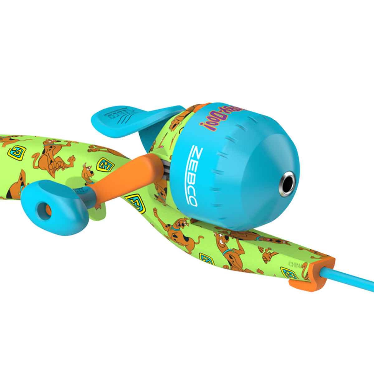 Zebco Scooby Doo Floating Spincast Fishing Combo Reel Image