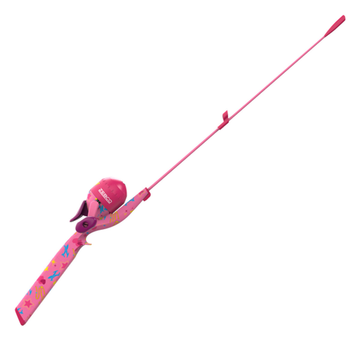 Zebco Wonder Woman Floating Spincast Fishing Combo Image