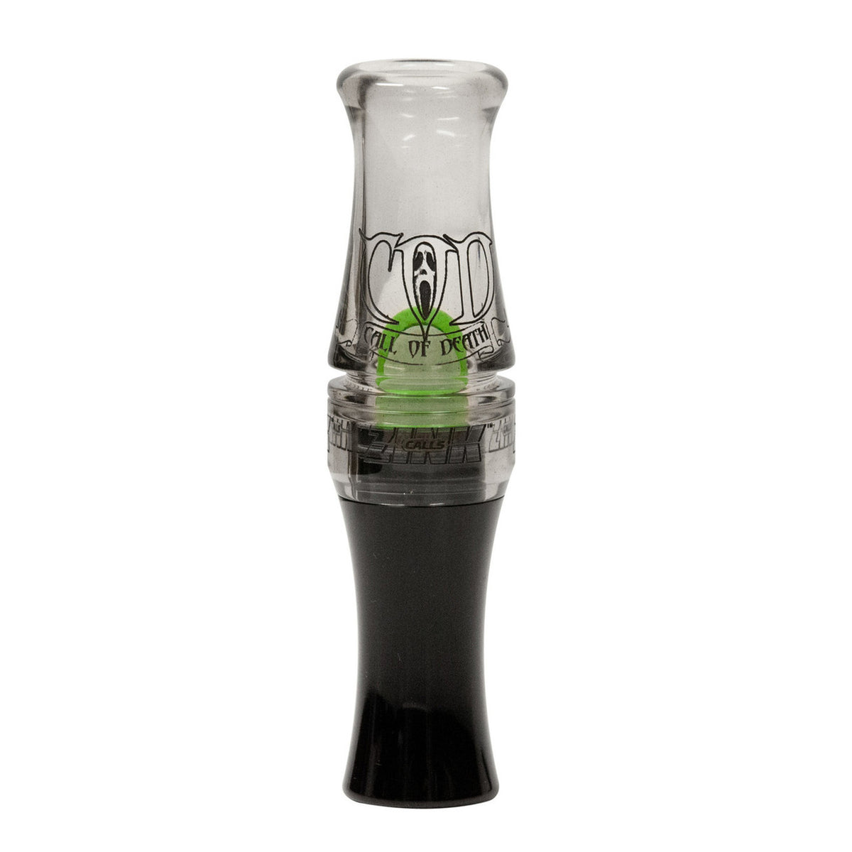 Zink Call of Death Polycarbonate Goose Call Image in Gun Smoke