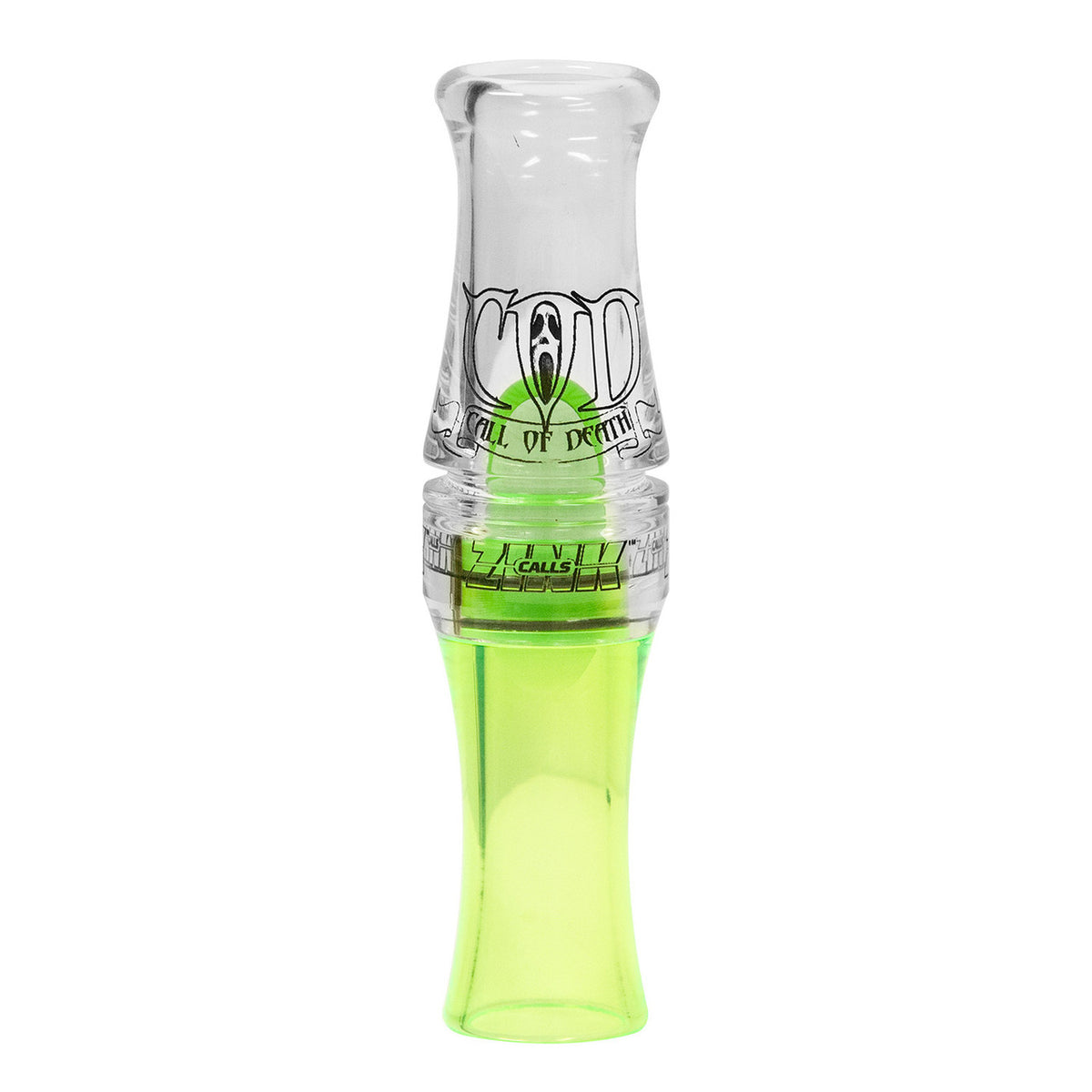 Zink Call of Death Polycarbonate Goose Call Image in Lemon Drop