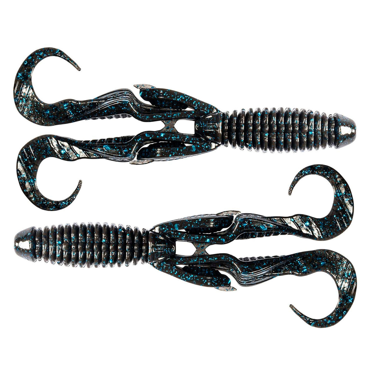 Image of the Z-Man Gremlin 4.5" Soft Bait in Black Blue Flake