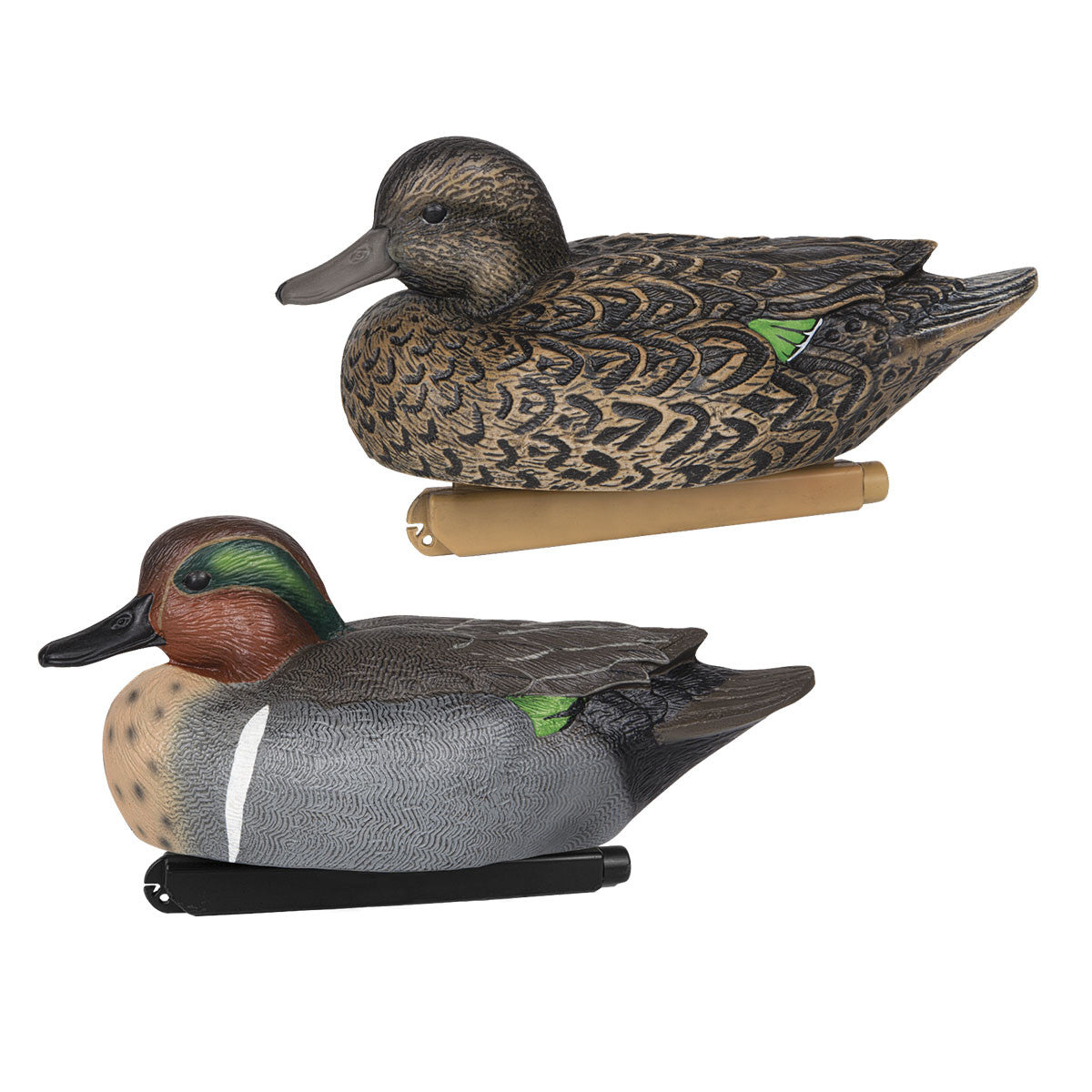 Zink Calls Green-Winged Teal Life-Size Floating Duck Decoys Image